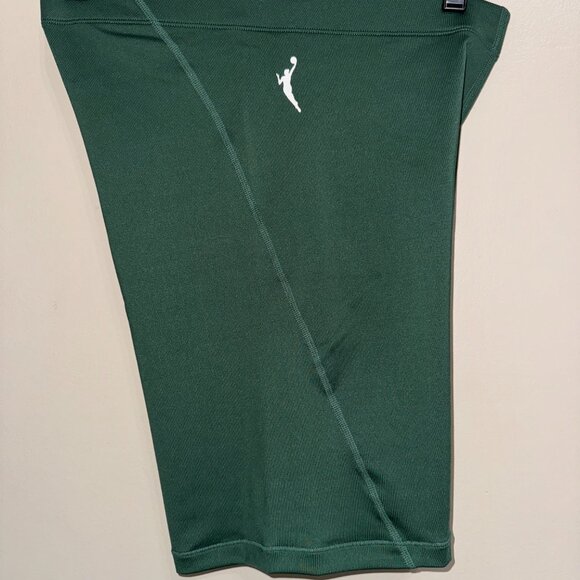 Nike Pro WNBA Team Issue Compression 8” Shorts Green Womens CW4244-323 NEW - Picture 5 of 14